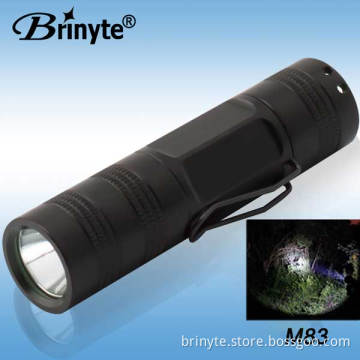 Brinyte Aluminum CREE Electronics Mini Strobe Light Flashlight with Clip